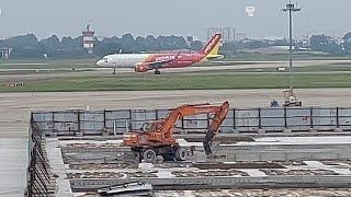 【尼斯丹】越南 新山一機場 越捷航空公司 飛機