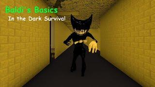 Bendy is in baldi's basics again! | Baldi's Basics In the Dark Survival (Baldi's Basics Mod)