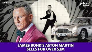 James Bond’s Aston Martin sells for over $3M at auction