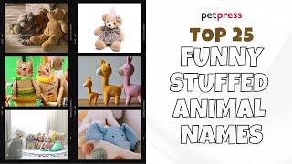 25 Funny Stuffed Animal Names That Are Just Too Cute  | PetPress