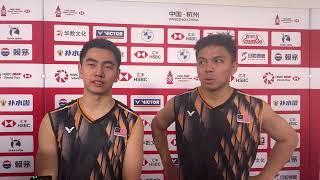 Goh Sze Fei/Nur Izzuddin save 6 match points to beat Alfian/Ardianto｜Malaysia｜BWF World Tour Finals