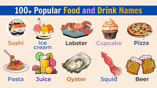 100+ Food and Drink Names with Pronunciation | Improve Your Vocabulary Today!