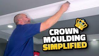 Light Weight DIY Crown Molding YOU Can Install Alone!