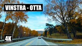 Driving From Vinstra To Otta | Norway | 4K