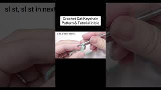 Easy Crochet Cat Keychain Tutorial