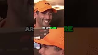 Daniel Ricciardo & Lando Norris Funny Moment