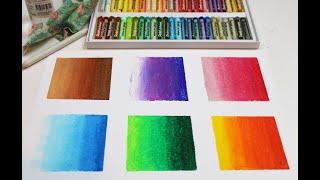 How to BLEND OIL PASTELS for Beginners