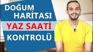 Doğum Haritası Yaz Saati Kontrolü | Kenan Yasin ile Astroloji