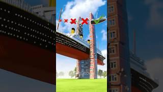 Tiny to Big Ships VS Building
