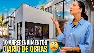 DIÁRIO DE OBRA DEPOIS DE 1 ANO! | *faria tudo diferente!*