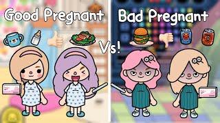 Good Pregnant Vs Bad Pregnant..! | Toca Life World | การท้องที่ดี Vs การท้องที่ไม่ดี 