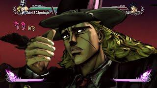 Speedwagon's GHA "The blade went right to the bone!" on All Characters [Jojo All Star Battle R]