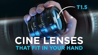 Cine lenses that fit in your hand – The fast Full Frame Thypoch Simera-C T1.5  lenses Test & Review