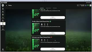 How to Claim Packs in EA FC 25 Web App (FC 25 Ultimate Team Companion App)