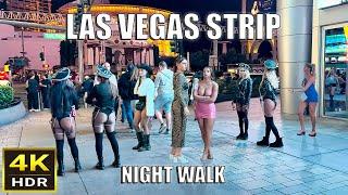 Complete Las Vegas Strip Night Walk - October 2024 - Las Vegas, Nevada