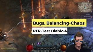 PTR-Test Diablo 4: Bugs, Balancing-Chaos und viel Arbeit für Blizzard vor Season 6