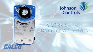 Johnson Controls M91xx Series Damper Actuators