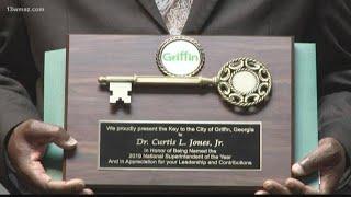 City of Griffin honors Curtis Jones after national award win