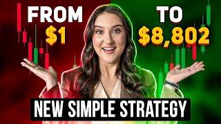 OPTION TRADING LIVE | FROM $1 TO $8,802 IN 13 MIN | NO RISK PROFITABLE TRADING STRATEGY