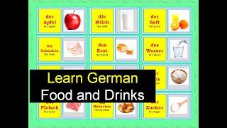 9. German A1: Learn German Food and Drinks