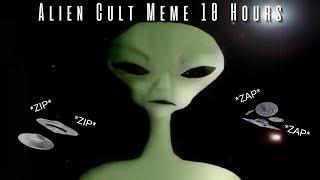 Green Alien Speaking Zip Zip Zap Zap 10 Hours