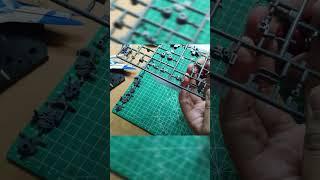 Head, Chest & Waist unit | Hi - Nu Gundam | #gunpla #shorts