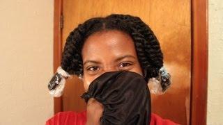 The Baggy Method | How To Moisturize The Ends of Natural Hair