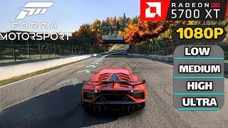 Forza Motorsport RX 5700 XT | i3 12100f | 1080p