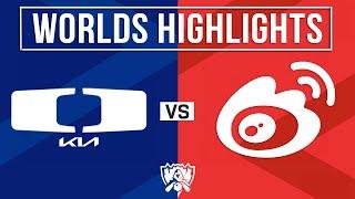 DK vs WBG Highlights ALL GAMES | Worlds Swiss Stage 2024 | Dplus KIA vs Weibo Gaming