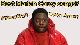 Best Mariah Carey songs? | Rank the random song game | AJ Adisa