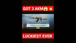 LUCKIEST EVER  GOT 3 AKM