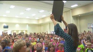 Cane Bay Elementary received the News 2 Cool School award