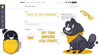 How to Post Your Comic on Tapas | What You Need to Know BEFORE You Start!