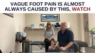 Vague Foot Pain Often Caused By This