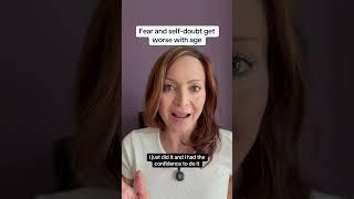 Fear and self-doubt get worse with age #startingover #rebuilding #fear #selfdoubt #impostersyndrome