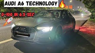 Driving Audi A6 Technology | Best Car In Segment | Mercedes E Class Bhi Fail Hai Iske Samne….