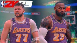 Luka, LeBron and the Revamped Lakers!  | NBA 2K25 PC Mods | Lakers vs. Celtics