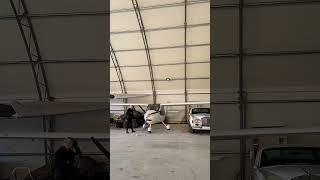 Giving the plane a quick clean! #shorts #flying #aviation