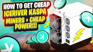 I am Mining KASPA With A 120TH ASIC FARM With ONLY 8c POWER!!!