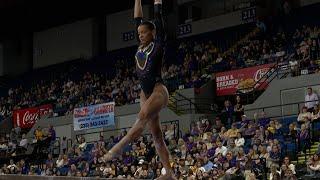 Road win in the 225: LSU Gymnastics brings in their best team score all season at the River Center