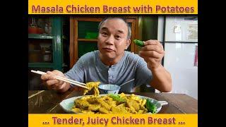 Chef Sam - Masala Chicken Breast with Potatoes | How to cook tender juicy chicken breast