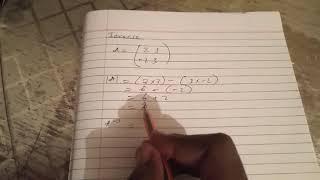 JOE SIWALE How to find the inverse of a 2 by 2 matrix