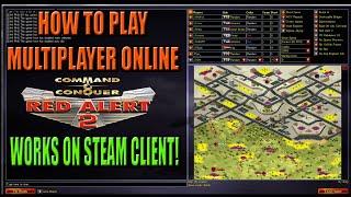 How to play Online Multiplayer - Red Alert 2 Steam Working!! (Quick & Easy Guide)