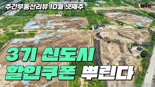 디딤돌 대출 축소 강행 / 3기 신도시 할인분양 / 청약통장으로 세금 펑크 돌려막는 정부 [주간부동산리뷰 10월 5주]