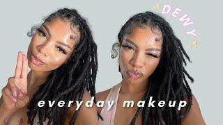 DEWY everyday makeup look | therealcholey