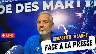 LIVE: SEBASTIEN DESABRE, Sélectionneur national de la RDC face à la presse sportive