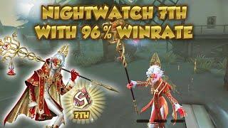 (7th Nightwatch) Nightwatch 7th With 96% Winrate | Identity V | 第五人格 | 제5인격 | アイデンティティV