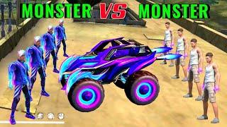 New MONSTER vs MONSTER TRUCK Skin Fight  NOOB vs PRO  MONSTER TRUCK CHALLENGE  Garena Free Fire 