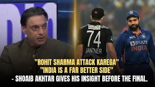 "Rohit Sharma attack karega" "India is a far better side" - Shoaib Akhtar | Game On Hai | tapmad