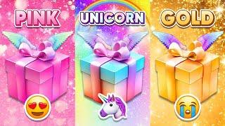 Choose Your Gift...! Pink, Unicorn or Gold ⭐️ How Lucky Are You? 